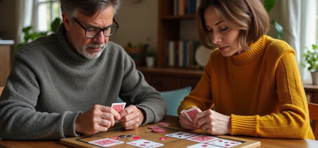 Découvrez les variantes de la règle du nain jaune à 2 joueurs et comment compter les cartes