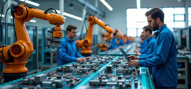 Industrie 4.0 : les nouvelles technologies au service de la production intelligente